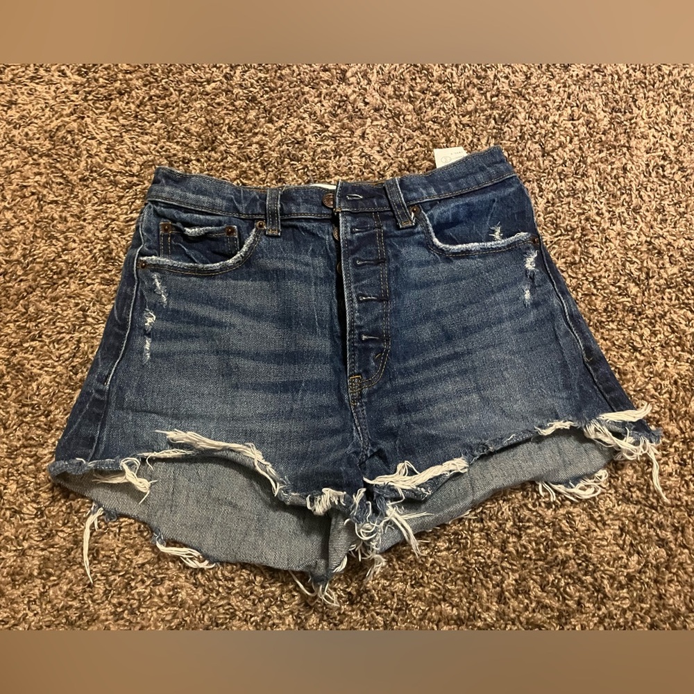 High Rise Mom Short